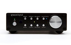 Grace Digital GDI-BTAR513 100 Watt Digital Integrated Stereo Amplifier with Built-In AptX Bluetooth Wireless Stereo Receiver