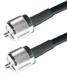 MPD Digital LMR-240-PL-259-UHF-Male-25ft Times Microwave LMR-240 PL-259 HF/VHF/UHF Coaxial Cable Ham or CB Radio Antenna Cable – 25 ft