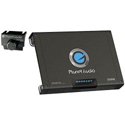 Planet Audio AC2500.1M ANARCHY 2500-watts Monoblock Class A/B 1 Channel 2 Ohm Stable Amplifier