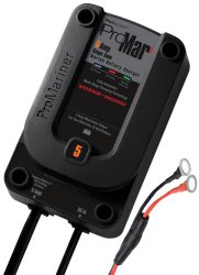 ProMariner 31405 ProMar1 12-Volts 5-Amp Single Bank Waterproof Battery Charger