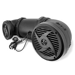 Pyle Tornado Waterproof ATV Speaker Sound System, For UTV Go Cart All terrain,500 Watt, 6.5-Inch, AUX Input