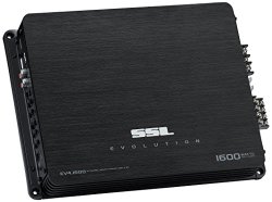 SSL EV4.1600 EVOLUTION 1600-watts Full Range Class A/B 4 Channel 2-8 Ohm Stable Amplifier with Remote Subwoofer Level Control