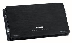 SSL EV5000D Evolution Series 5000-watt Class D Monoblock 1 Ohm Stable Amplifier with Remote Subwoofer Level Control