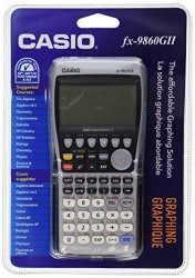 Casio fx-9860GII Graphing Calculator, Black
