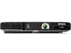 Epson PowerLite 1761W, WXGA, Wireless, 2600 Lumens Color Brightness, 2600 Lumens White Brightness, Ultra Lightweight 3LCD Projector