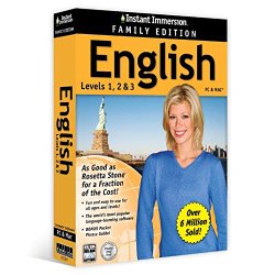 Instant Immersion English Family Edition Levels 1,2,3