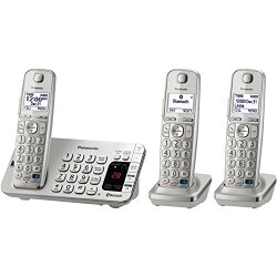 Panasonic KX-TGE273S Link2Cell Bluetooth Enabled Phone with Answering Machine & 3 Cordless Handsets
