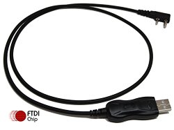 Authentic FTDI USB Programming Cable for Kenwood, BaoFeng, and AnyTone