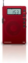 Eton Grundig M400 Super Compact – Goes Everywhere – AM/FM/Shortwave Digital Radio – Red (NGM400R)