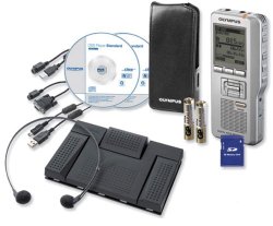 Olympus DS-2500DT Complete Digital Dictation and Transcription Starter Kit