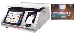 Price Computing Label Printing Scale,legal for Trade, NTEP, touch Screen, Wifi, with 1 case of Blank label, NEW