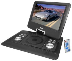 Pyle Home PDH14 14-Inch Portable TFT/LCD Monitor with Built-In DVD Player MP3/MP4/USB SD Card Slot