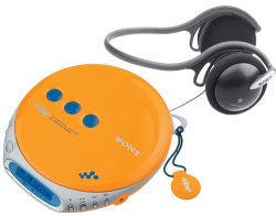 Sony D-EJ360 PSYC CD Walkman (Yellow)