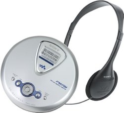 Sony D-NF400 ATRAC Walkman Portable CD Player with Digital AM / FM / TV / Weather Tuner