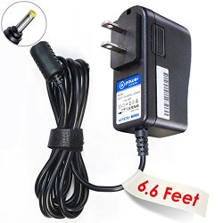 T-Power (TM) (6.6ft Long Cable) AC/DC Adapter for Sylvania Portable Dvd Player