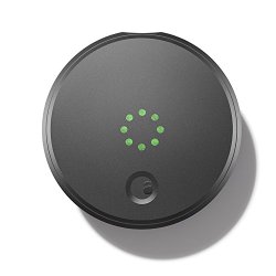 August Smart Lock – Keyless Home Entry with Your Smartphone, Dark Gray