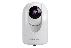 Foscam R2W  Indoor 1080P FHD Wireless “Plug and Play” IP Camera  (White)