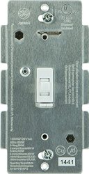 GE 12729 Z-Wave Wireless Lighting Control Smart Dimmer Toggle Switch, White
