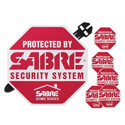 SABRE Home Security Decals