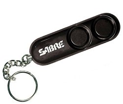 SABRE Personal Alarm with Key Ring – Black