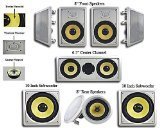 Acoustic Audio HD728 7.2 Home Theater Speaker System (White)