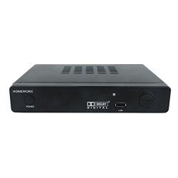 Mediasonic HW-150PVR HomeWorx ATSC Digital TV Converter Box with Media Player and Recording PVR Function/HDMI Out (Black)