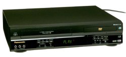 Panasonic PV-D4743K Progressive-Scan DVD-VCR Combo , Black