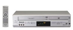 Panasonic PV-D4744S Progressive Scan DVD / VCR Combo , Silver