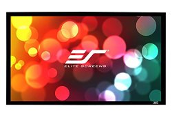 Elite Screens Sable Frame B2 Series, 110-inch Diagonal 16:9, Fixed Frame Home Theater Projection Projector Screen, SB110WH2