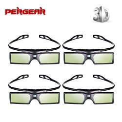 Emgreat 4× G15-DLP 144Hz 3D DLP-LINK Active Glasses For Optoma/BenQ/Acer/ LG Projector