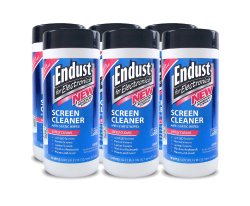 Endust LCD and Plasma Monitor Cleaner Pop-Up Wipes 70 ct – 6 Pack (11506P6)