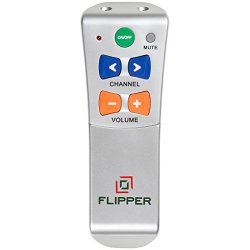 Flipper Big Button Universal Remote for 2 Devices