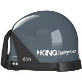 King VQ4500 Tailgater Portable/Roof Mountable Satellite TV Antenna (For Use with Dish)