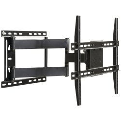 Large Full Motion Articulating Mount For 19 inch to 80 inch Flat Screen TV In Black