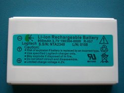 Logitech Li-ion Battery for Harmony Remote ONE 880 890 720