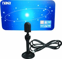 NAXA Electronics NAA-306 Ultra-Thin Flat Panel Style High Powered Antenna Suitable for HDTV and ATSC Digital Television
