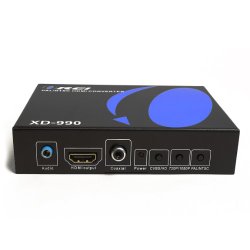 OREI XD-990 PAL HDMI/RCA to NTSC HDMI 50/60 Hz Multi-System Digital Audio Video Converter – Dual Voltage