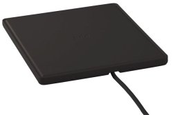 RCA ANT1450BF Multi-Directional Amplified Digital Flat Antenna (Black)