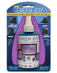 Screen Joy Computer Screen Cleaner and Microfiber Cloth