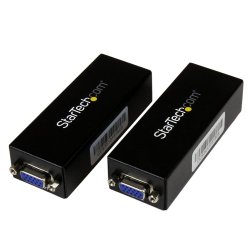 StarTech.com VGA to Cat 5 Monitor Extender Kit (250 feet/80 m) – VGA over Cat5 Video Extender – 1 Local and 1 Remote