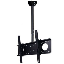 VideoSecu LCD Plasma Flat Panel TV Ceiling Mount Bracket for most 30-60 inches LCD LED Plasma TV Flat Panel Displays MPC53B 1S5