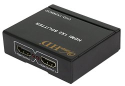ViewHD 2 Port 1×2 Powered HDMI Mini Splitter for 1080P & 3D | VHD-1X2MN3D