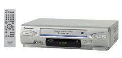 Panasonic PV-V4524S 4-Head Hi-Fi VCR, Silver