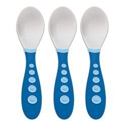 Gerber Graduates Kiddy Cutlery Spoons in Assorted Colors, 3-count