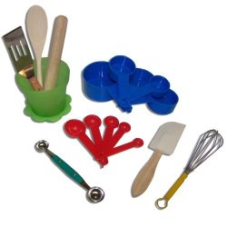 Sassafras Little Cook Children’s Kitchen Tools in Herb Pot Gift Set
