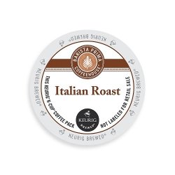 Barista Prima Coffeehouse Dark Roast Extra Bold K-Cup for Keurig Brewers, Italian Roast Coffee (Count of 96)