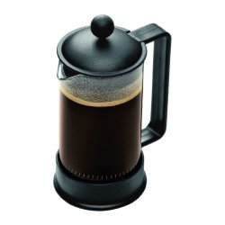 Bodum Brazil 3 cup French Press Coffee Maker, 12 oz, Black