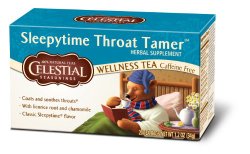 Celestial Seasonings Sleepytime Throat Tamer Tea, 20 Count