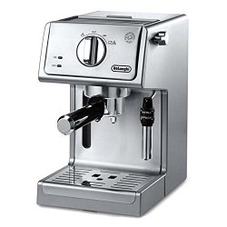 De’Longhi ECP3630 15″ Bar Pump Espresso and Cappuccino Machine, Stainless Steel