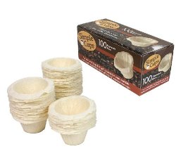 Disposable Filters for Use in Keurig® Brewers – Simple Cups – 100 Replacement Filters – Use Your Own Coffee in K-cups